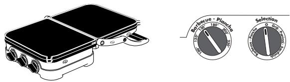 CUISINART GR4E - OPZIONE PLANCHA - 1