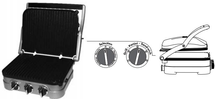 CUISINART GR4E - GRILLFUNCTIE - 1