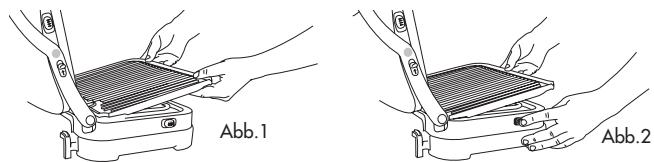 CUISINART GR4E - EINSETZEN DER GARFELDER - 3