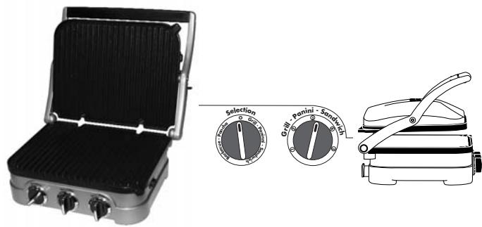 CUISINART GR4E - PANINIFUNCTIE - 1