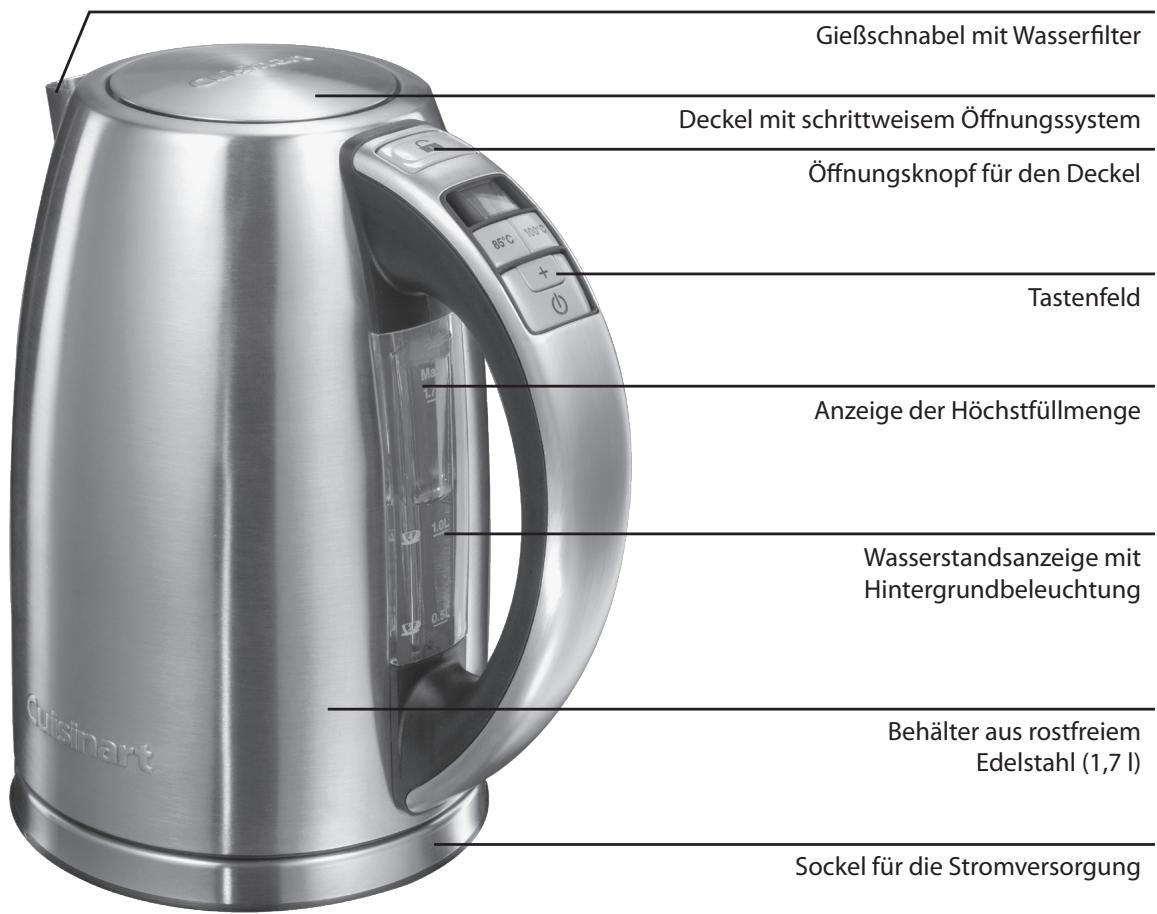 CUISINART MULTI-TEMP JUG KETTLE - EIGENSCHAFTEN - 1