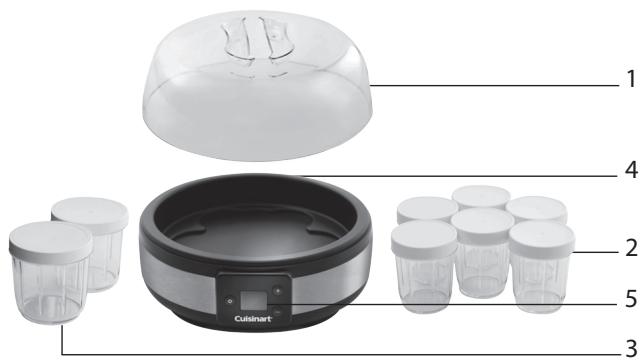 CUISINART YM350E - CARATTERISTICHE DEL PRODOTTO - 1