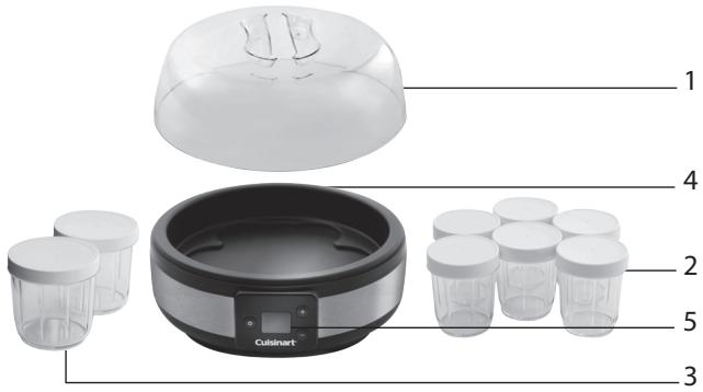 CUISINART YM350E - KENMERKEN VAN HET PRODUCT - 1