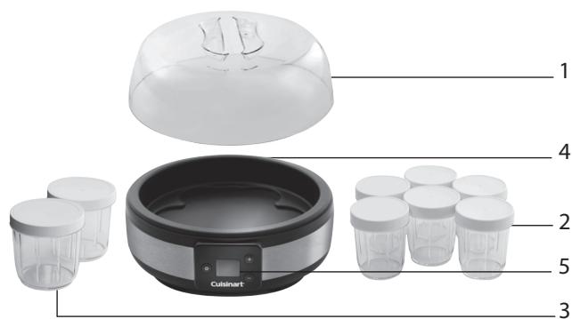 CUISINART YM350E - CHARACTERISTIQUES DU PRODUIT - 1