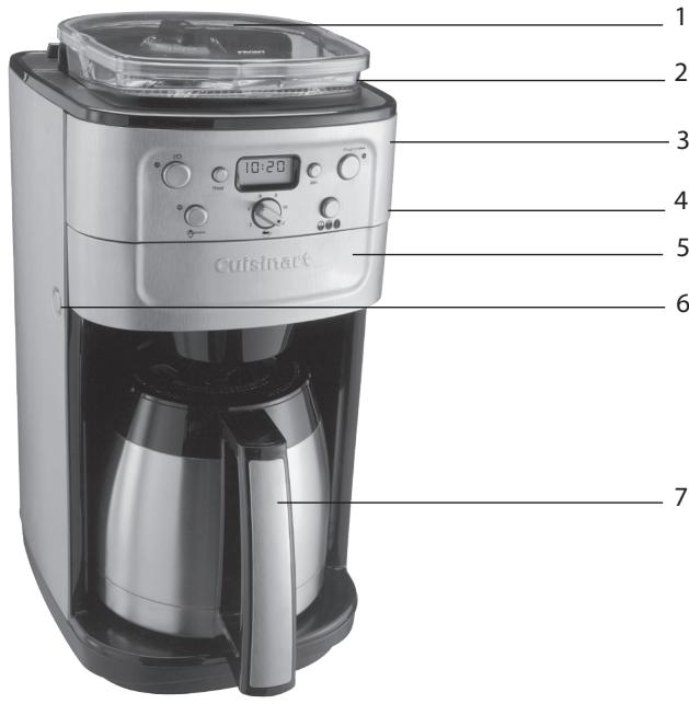 CUISINART DGB900BCE - PRODUCT FEATURES - 1