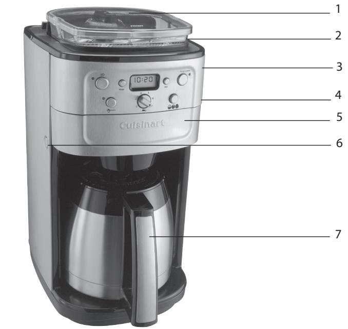 CUISINART DGB900BCE - CARATTERISTICHE PRODOTTO - 1