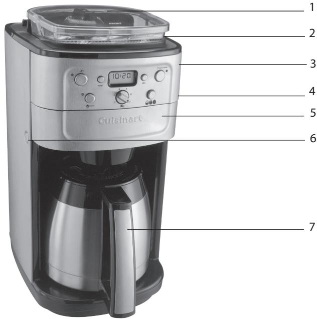 CUISINART DGB900BCE - CONTENO - 1