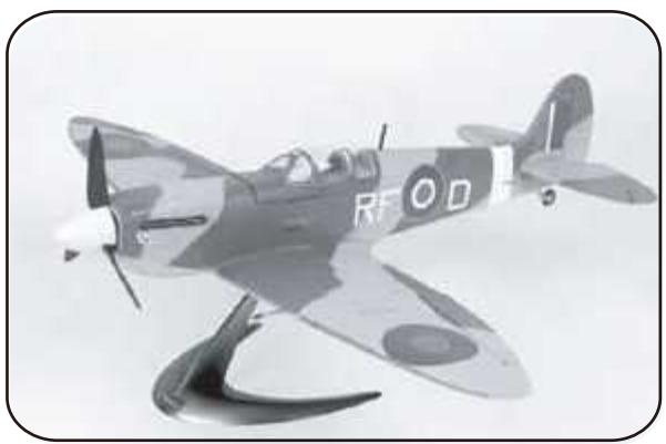 KYOSHO AIRIUM SPITFIRE - Précautions à prendre lors du montage d'un récepteur 2.4ghz - 5