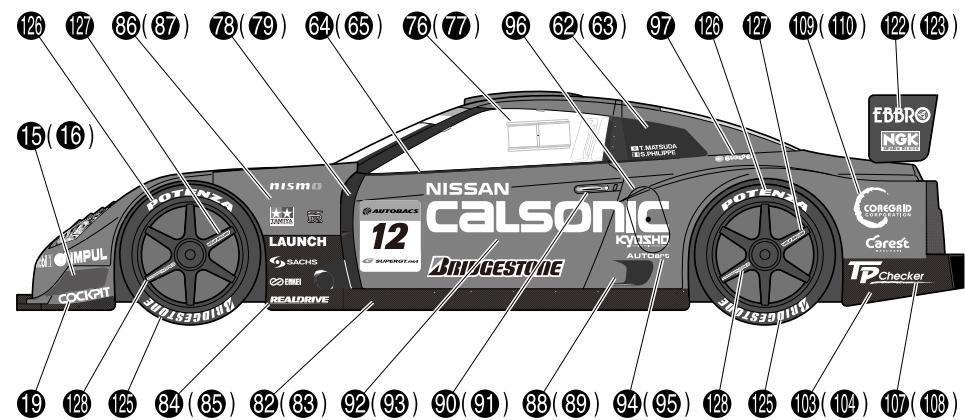 KYOSHO CALSONIC IMPUL GT-R 2008 - 5