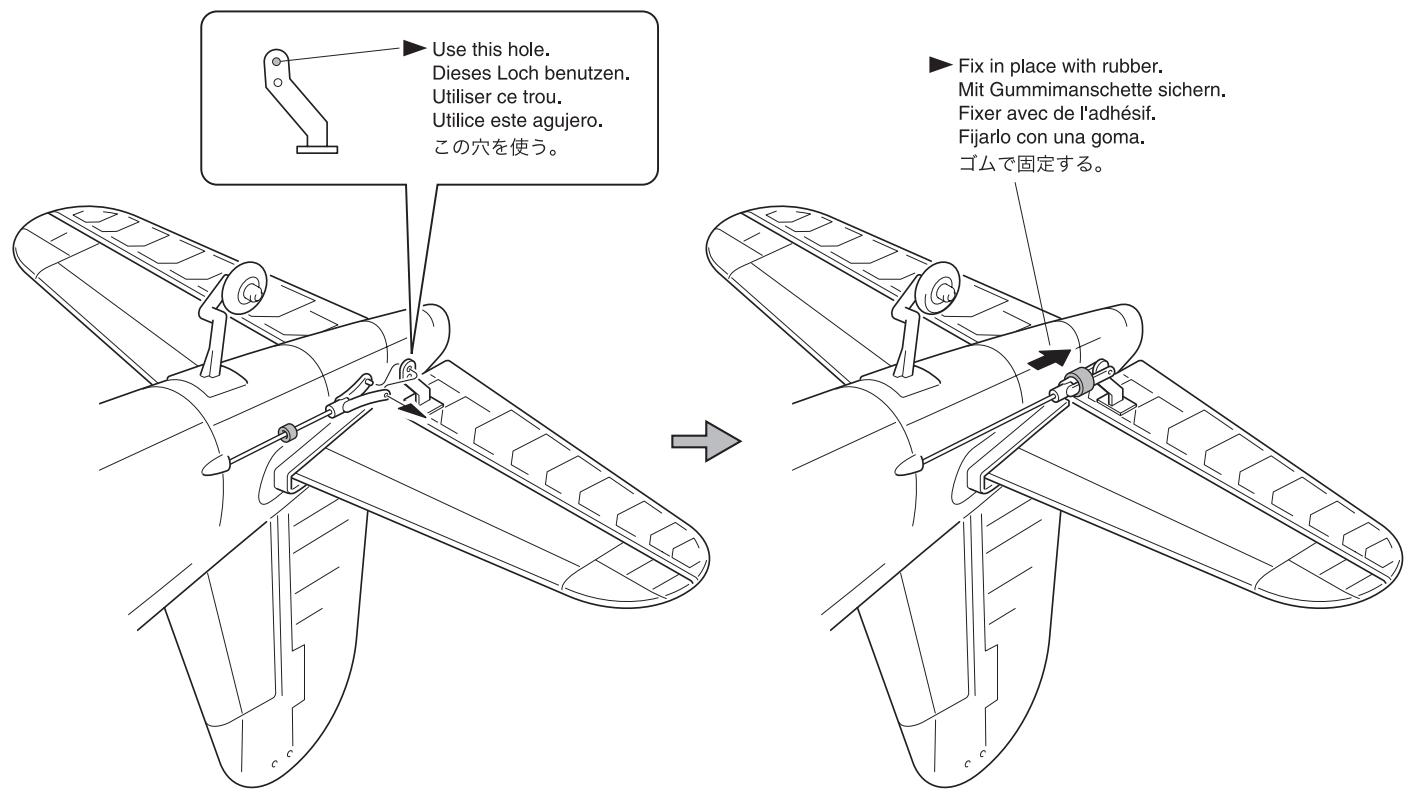 KYOSHO F4U CORSAIR M24 - Assemblage de l'avion - 12