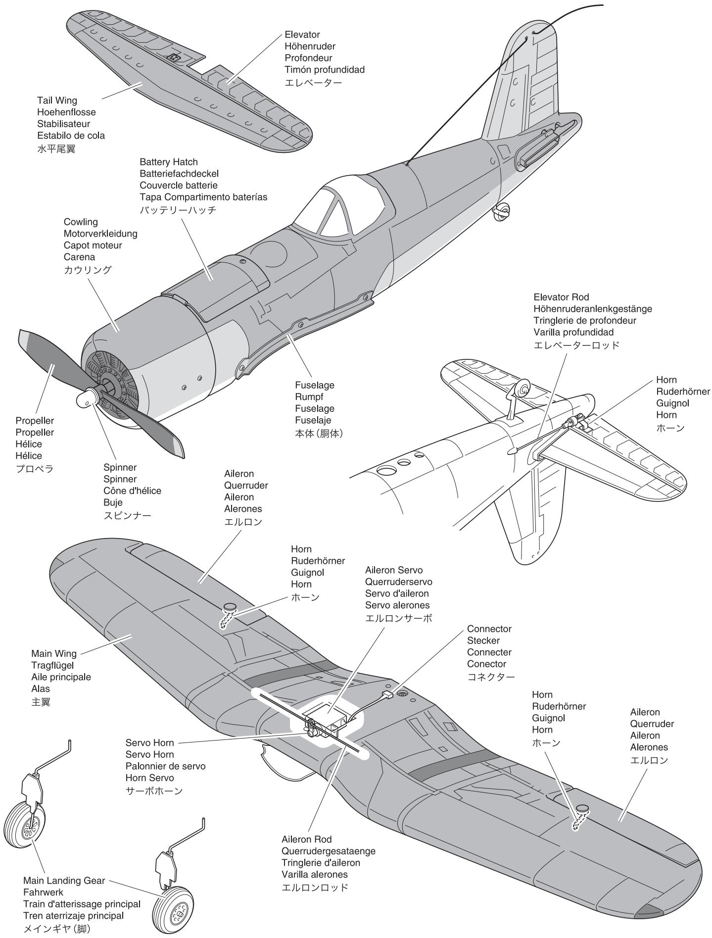 KYOSHO F4U CORSAIR M24 - Attention! - 12