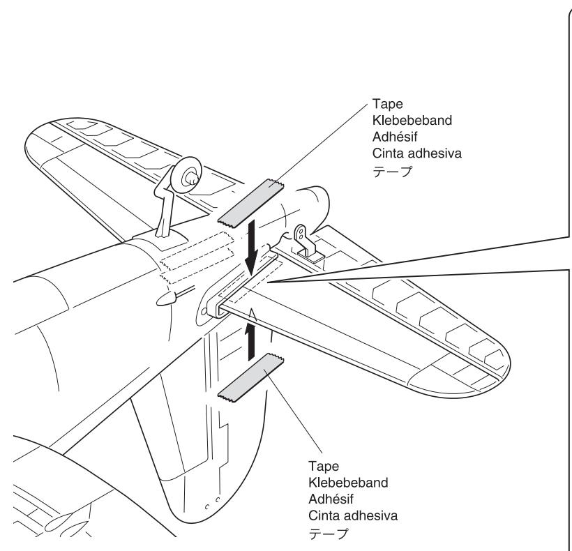 KYOSHO F4U CORSAIR M24 - Assemblage de l'avion - 10