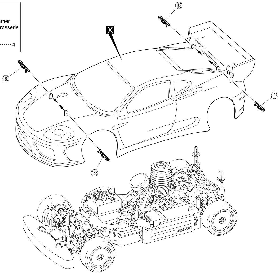 KYOSHO FW-05T PLUS CHASSIS SET - 32 - 3