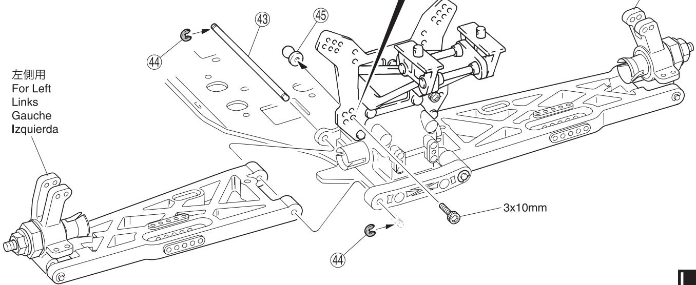KYOSHO INFERNO ST US SPORTS - Avant l'assemblage, veuillez lire les points suivants attentivement: - 3