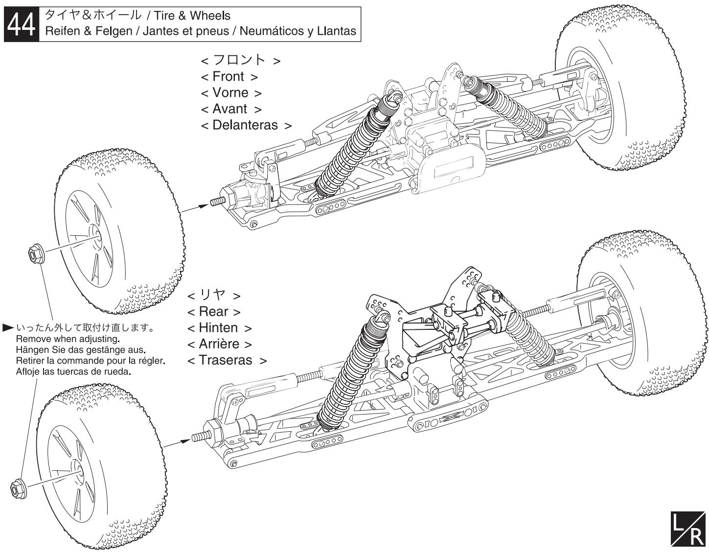 KYOSHO INFERNO ST US SPORTS - Avant l'assemblage, veuillez lire les points suivants attentivement: - 5