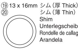 KYOSHO INFERNO ST US SPORTS - Avant l'assemblage, veuillez lire les points suivants attentivement: - 9