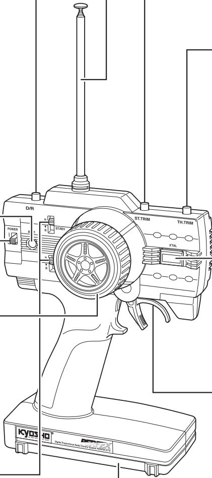 KYOSHO PURETEN EP FAZER 4WD - Émetteur KT-6 - 1