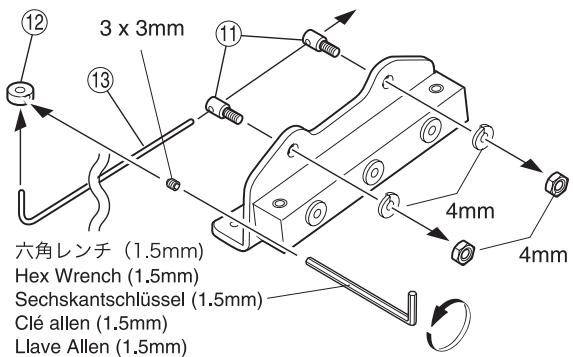 KYOSHO SUNSTORM 1000 - Avant l'assemblage, veuillez lire les points suivants attentivement: - 4