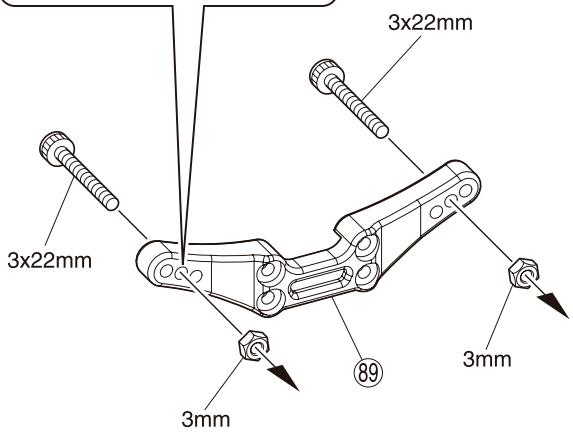 KYOSHO TF-5 READYSET - Avant l'assemblage, veuillez lire les points suivants attentivement: - 23