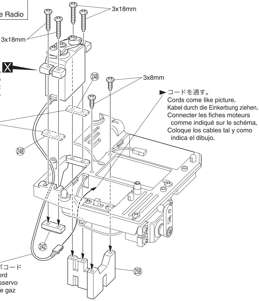 KYOSHO V-ONE SIII EVA ARTA NSX - Avant l'assemblage, veuillez lire les points suivants attentivement: - 73