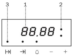 TEKA HA-45.15 - Réglage de l'heure sur l'horloge électronique - 1