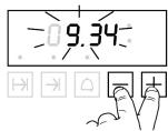 TEKA HA-45.15 - Ajuste/modificación de la hora - 2