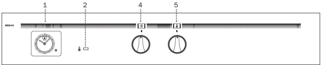 TEKA HC-610 - Painel de Comandos - 1