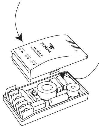 FOCAL ACCESS 2-WAY KIT - Fitting the crossover - 1