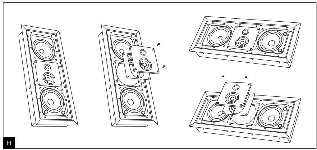 FOCAL ELECTRA IW 1000 BE - Wall Boost Control - 3