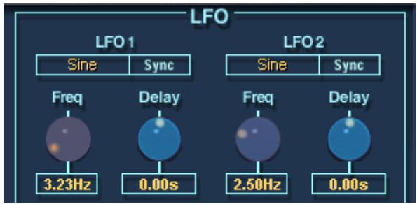 STEINBERG HALION - Section LFO - 1