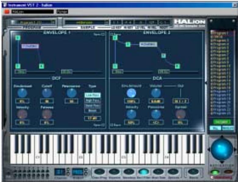 STEINBERG HALION - Options du menu contextuel boucle (waveloop) - 1