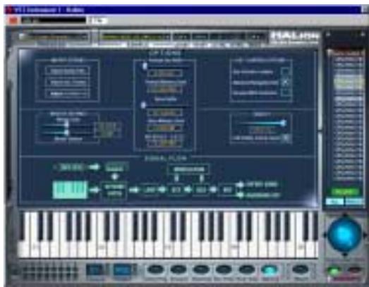 STEINBERG HALION - La page options - 1