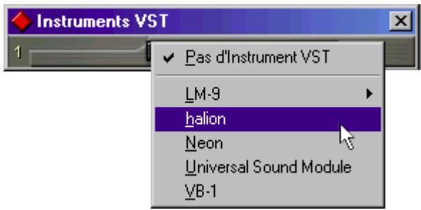STEINBERG HALION - Configurer halion en instrument VST dans cubase - 2