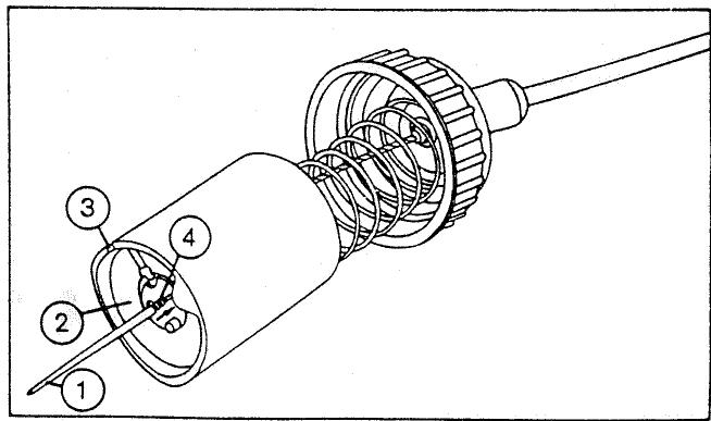 MZ ETZ 125 - Raccrochage de l'ailgulle de charge partielle - 1