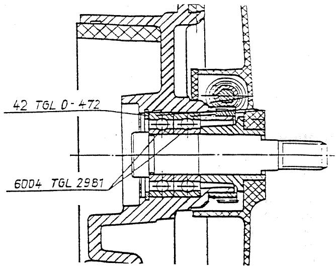 MZ ETZ 125 - Bouclier protège-main - 1