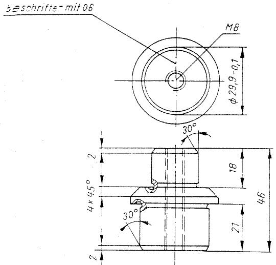 MZ ETZ 125 - Vis arracheuse pour palier 6203 (22-50.438) - 9
