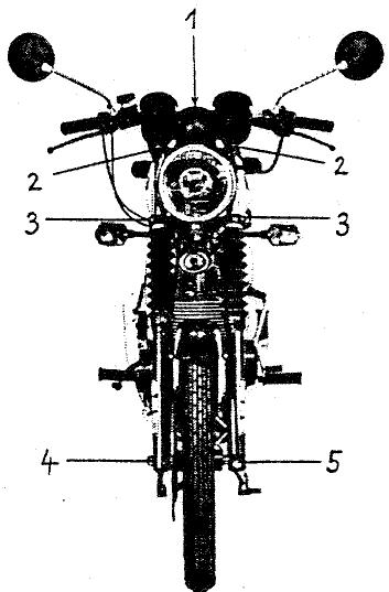 MZ ETZ 125 - Dépose et pose de la fourche téléscopique complète - 1