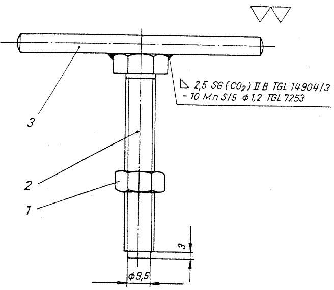 MZ ETZ 125 - Vis arracheuse pour palier 6203 (22-50.438) - 1