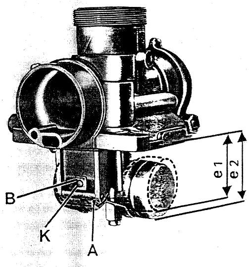 MZ ETZ 125 - Système de flotteur (réglage d'amnéée de carburant) - 2