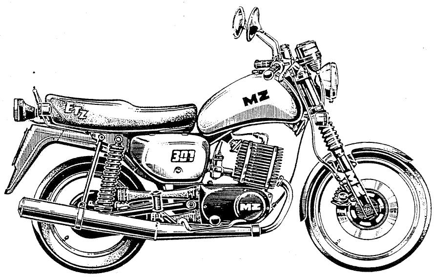 MZ ETZ 125 - des manuels de réparation « ETZ » pour les modèles 1991 - 1