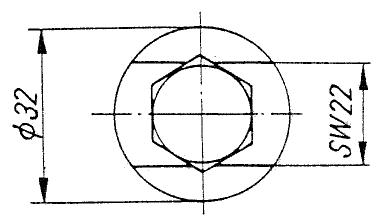 MZ ETZ 125 - Vis arracheuse pour palier 6203 (22-50.438) - 5
