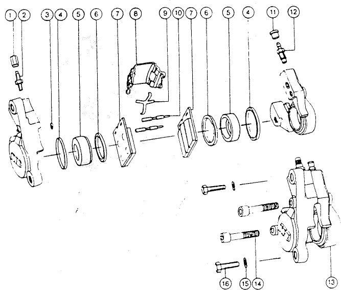 MZ ETZ 125 - Amortisseur - 2