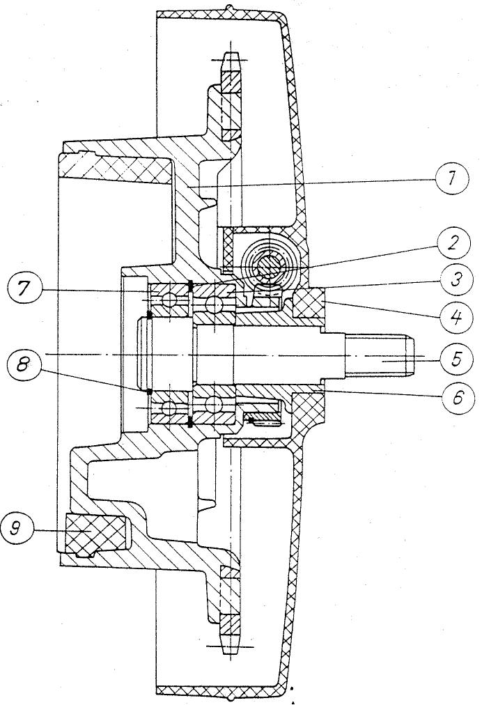 MZ ETZ 125 - Décomposer la propulsion arrière - 2