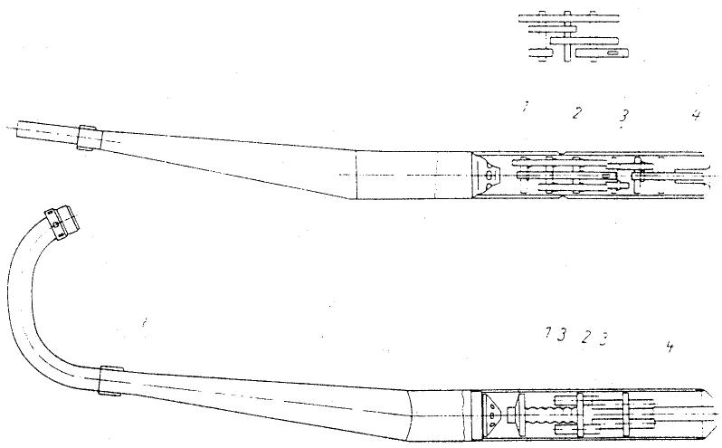 MZ ETZ 125 - Systeme d'échéppement - 1