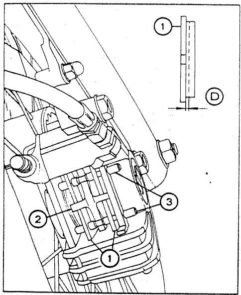 MZ ETZ 125 - Echanger les machoires de frein - 1