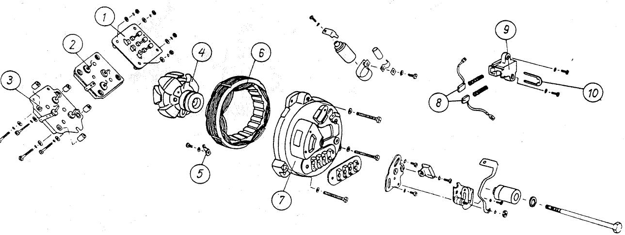 MZ ETZ 125 - Contrcler le redresseur - 1