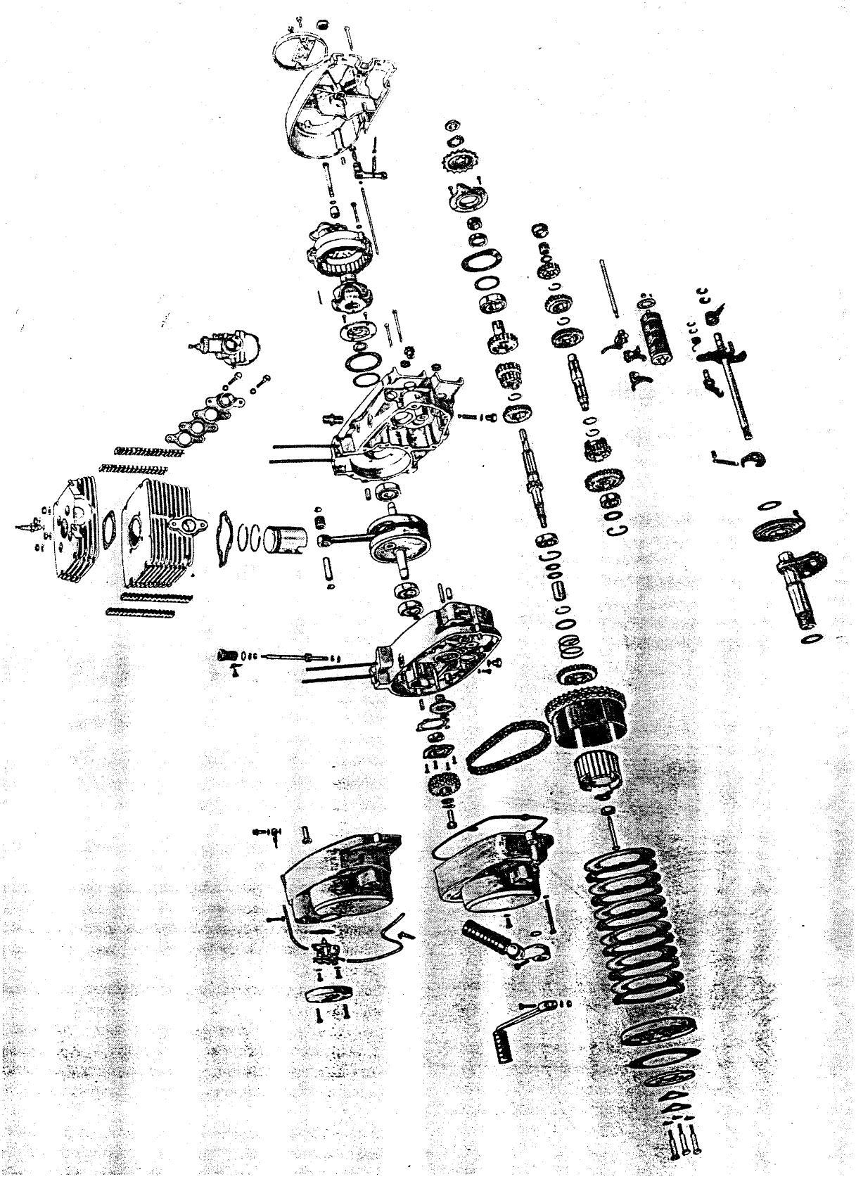 MZ ETZ 125 - Motocyclette à droite - 1