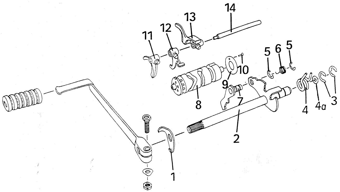 MZ ETZ 125 - Faire sortir en pressant le vilebreguin - 1