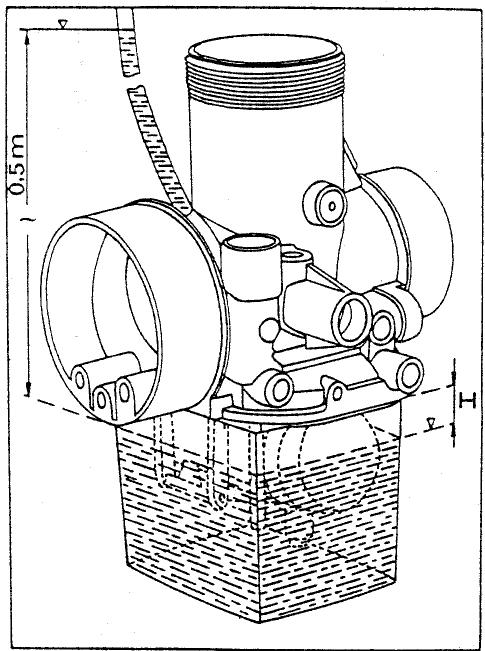 MZ ETZ 125 - Système de flotteur (réglage d'amnéée de carburant) - 4