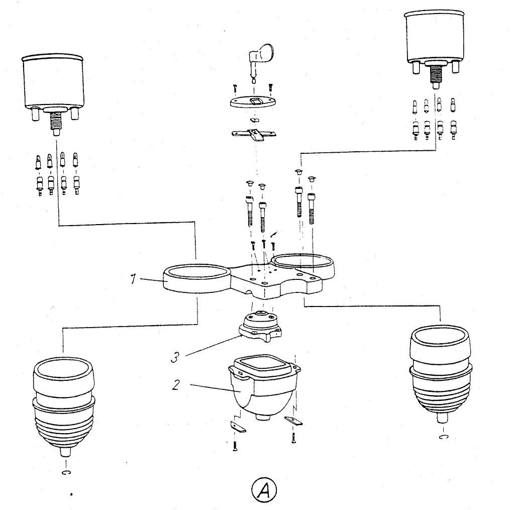 MZ ETZ 125 - Interrupteurélectrique d'allumage - 1